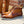 Burnished Calfskin Lace-Up Boot Cognac