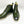 Burnished Calfskin Lace-Up Boot Hunter Green