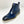 Burnished Calfskin Lace-Up Boot Navy