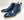 Burnished Calfskin Lace-Up Boot Navy