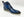 Burnished Calfskin Lace-Up Boot Navy