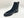 Burnished Calfskin & Suede Slip-On Boot Black