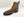 Burnished Calfskin & Suede Slip-On Boot Brown
