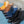 Burnished Calfskin & Suede Slip-On Boot Cognac/Yellow
