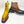 Burnished Calfskin & Suede Slip-On Boot Cognac/Yellow