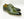 Burnished Calfskin Lace-Up Shoe Green