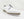 Burnished Calfskin Lace-Up Shoe White