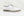 Burnished Calfskin Lace-Up Shoe White