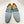 Load image into Gallery viewer, Suede Slip-On Double Buckle Shoe Sky/Blue
