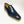 Load image into Gallery viewer, Calfskin Slip-On Penny Loafer Blue
