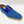 Canvas & Calfskin Slip-On Penny Loafer Blue