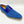 Load image into Gallery viewer, Canvas &amp; Calfskin Slip-On Penny Loafer Blue
