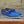 Canvas & Calfskin Slip-On Penny Loafer Blue
