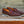 Canvas & Calfskin Slip-On Penny Loafer Brown