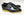 Burnished Calfskin Lace-Up Shoe Black