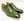 Burnished Calfskin Lace-Up Shoe Olive