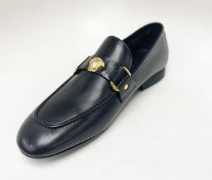 Pelle Calfskin Slip-On Loafer Black