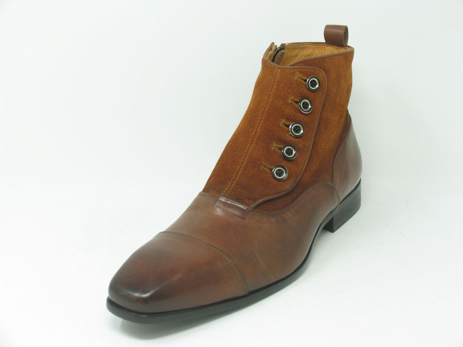Calfskin Slip-On Boot Brown