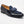 Load image into Gallery viewer, Patent Leather &amp; Suede Slip-On Loafer Blue
