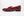 Leather & Suede Slip-On Loafer Red