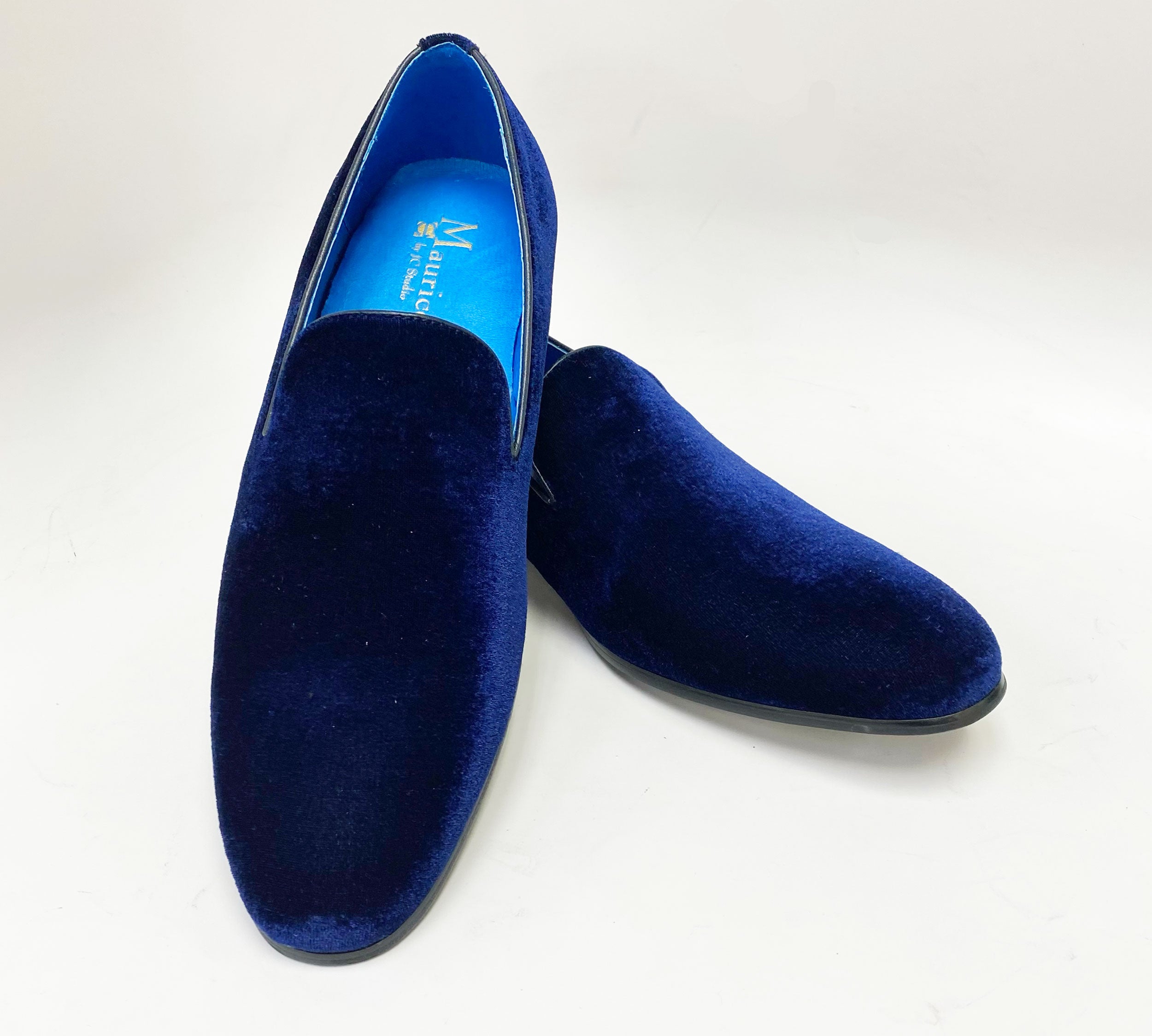 Maurice Velvet Venetian Loafer Navy 10 C&E Men's Shoes Maurice Velvet Venetian Loafer Navy 10 C&E Men's Shoes