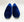 Maurice Velvet Venetian Loafer Navy