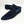 Suede Slip On Loafer Black