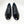 Shiny Calfskin Lace-Up Sneaker Black