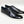 Shiny Calfskin Lace-Up Sneaker Black