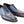 Load image into Gallery viewer, Corrente Burnished Calfskin Lace-Up Oxford Blue
