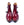 Corrente Crocodile Embossed Calfskin Slip-On Boot Red