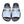 Corrente Crocodile Printed Calfskin Sandal Blue
