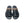 Corrente Perforated Calfskin Sandal Navy