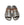 Corrente Crocodile Printed Calfskin Sandal Silver