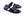 Corrente Perforated Calfskin Sandal Black