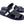 Corrente Perforated Calfskin Sandal Black
