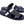 Load image into Gallery viewer, Corrente Perforated Calfskin Sandal Black
