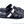 Corrente Perforated Calfskin Sandal Black