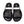 Corrente Perforated Calfskin Sandal Black