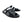 Corrente Perforated Calfskin Sandal Navy