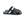 Corrente Perforated Calfskin Sandal Navy