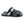 Load image into Gallery viewer, Corrente Perforated Calfskin Sandal Navy
