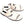 Corrente Crocodile Printed Calfskin Sandal White