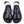 Corrente Crocodile Printed Calfskin Sandal Black