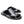 Corrente Exotic Printed Calfskin Sandal Black