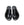Corrente Exotic Printed Calfskin Sandal Black