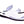 Corrente Exotic Printed Calfskin Sandal White