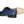 Pelle Exotics Ostrich Quill Lace-Up Oxford Blue
