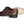 Pelle Exotics Ostrich Quill Lace-Up Oxford Brown