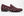 Studded Suede Slip-On Loafer Burgundy